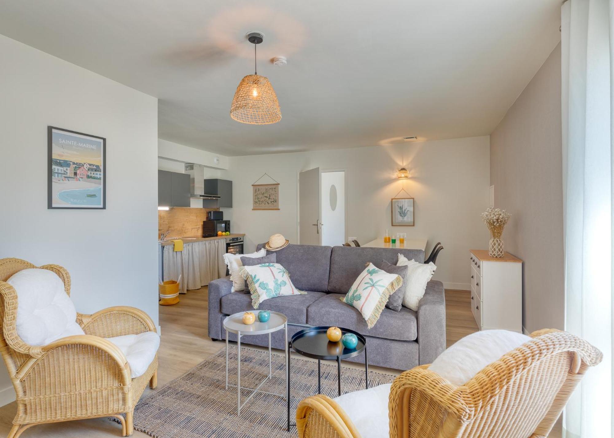 La Ferme De Vur Ven Apartment Saint-Evarzec Bilik gambar