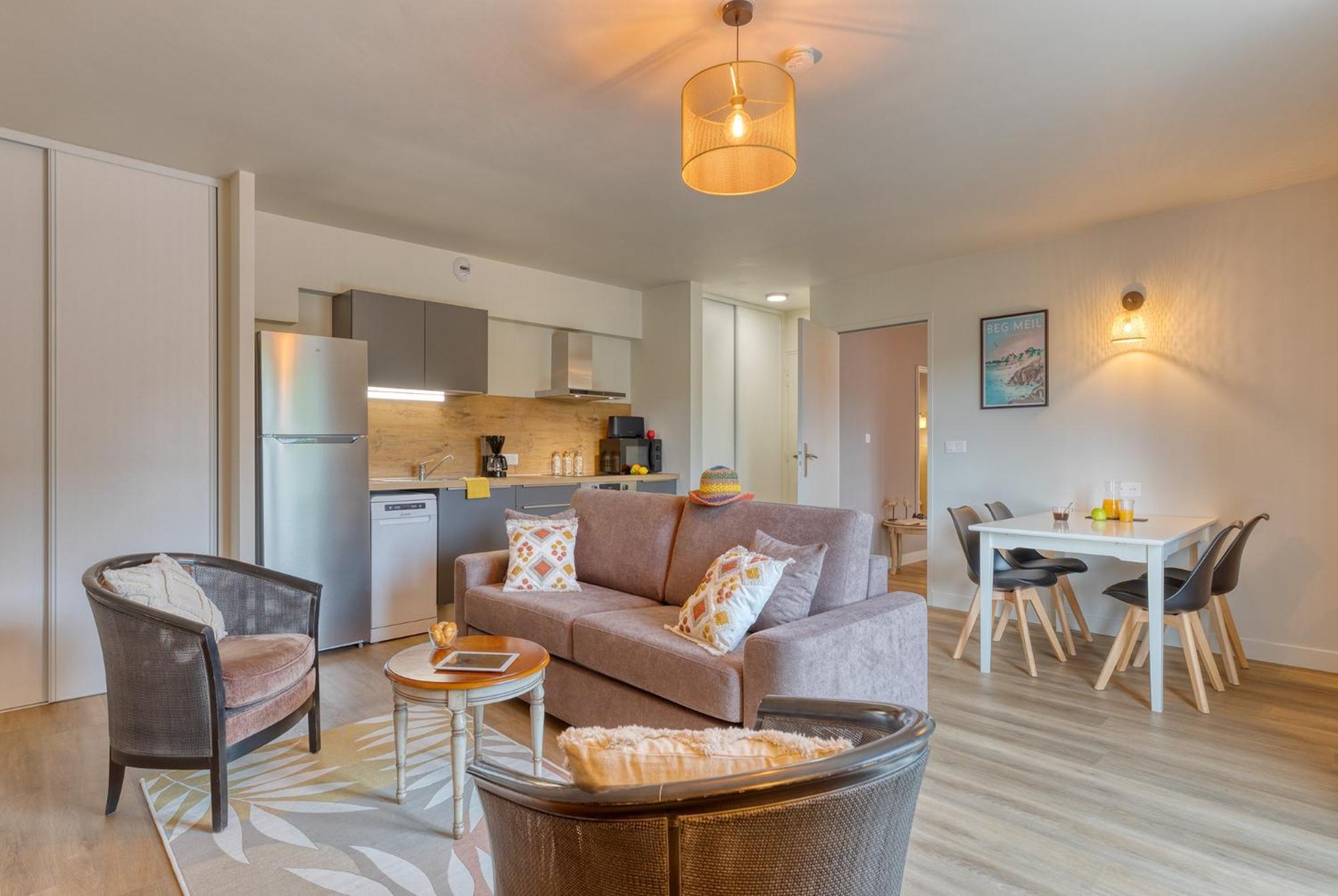 La Ferme De Vur Ven Apartment Saint-Evarzec Bilik gambar